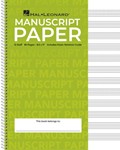 Standard Wirebound Manuscript Paper (Green Cover) Manuscript