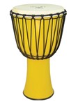 12 inch. Fiberglass Djembe - Rope Tuned - Yellow Finish Tycoon Percussi 00229999