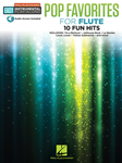 Hal Leonard Various   Pop Favorites - 10 Fun Hits Easy Instrumental Play-Along - Flute Book with  Online Audio