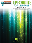 Hal Leonard Various   Pop Favorites - 10 Fun Hits Easy Instrumental Play-Along - Clarinet Book with  Online Audio