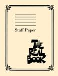 The Real Book - Staff Paper 00240327
