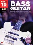 First 15 Lessons Bass Guitar w/online audio & video [bass guitar] Gutiar