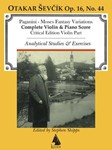 Paganini - Moses Fantasy Variations, Complete Violin and Piano Score