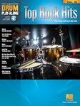 Top Rock Hits w/online audio [drumset] Drum Play-Along