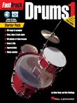FastTrack Drum Method Starter Pack w/online audio & video [drumset]