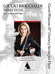 Three Duos for Two Flutes and Piano [flute duet] Briccialdi
