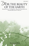 For the Beauty of the Earth [choral satb] Nichols