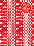 Hal Leonard Wrapping Paper - Red & White Holiday Guitar Theme  00285994