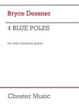 Four Blue Poles