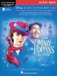Hal Leonard Various                Mary Poppins Returns Instrumental Play-Along - Alto Saxophone