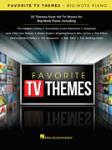 Hal Leonard Various   Favorite TV Themes - Big Note Piano