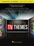 Hal Leonard Various   Favorite TV Themes - Big Note Piano