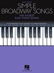 Hal Leonard Various   Simple Broadway Songs - Easy Piano