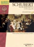 4 Impromptus Op 90 w/online audio [Piano] Schubert - Schirmer Edition