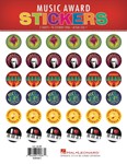 Music Award Stickers - 2 Sheets