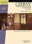 G Schirmer Carl Czerny   Czerny - Thirty New Studies in Technics Op 849 - Schirmer Performance Edition - Piano Book / CD