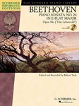G Schirmer Ludwig van Beethoven   Beethoven: Sonata No. 26 in E-flat Major, Opus 81a (Das Lebewohl) - Book/CD