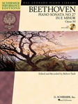 G Schirmer Ludwig van Beethoven   Beethoven: Sonata No. 27 in E Minor, Opus 90 - Book/CD