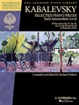 Selected Piano Pieces Early Intermediate Level [piano] Kabalevsky - Schirmer Performance Editions