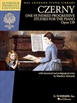 Czerny - One Hundred Progressive Studies for the Piano, Op. 139 - Schirmer Performance Editions Series
