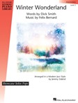 Hal Leonard Bernard F            Siskind J  Winter Wonderland - Piano Solo Sheet