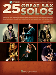 25 Great Sax Solos w/online audio [saxophone] ALL SAXES