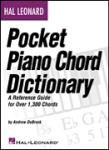 Hal Leonard Pocket Piano Chord Dictionary