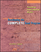 Meredith Jagow S   Teaching Instrumental Music - 
Developing the Complete Band Program