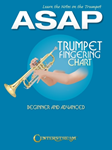 Hal Leonard    Learn the Notes on the Trumpet ASAP - Fingering Chart