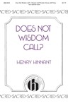 Does Not Wisdom Call