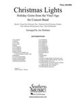 Southern  Derhake J  Christmas Lights: Holiday Gems from the Vinyl Age - Concert Band