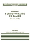 9 Grundtvig-sange Og-salmer