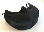 Instrumentalist Mask for Flute - Black Mask with Elastic Ear Loops
