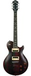 Patriot Decree Electric Guitar with Trans Red Finish - Open Pore Ebony Fretboard