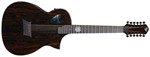 Forte Port 12 - Randy Jackson of Zebra Signature - 12-String Acoustic/Electric Guitar with Fishman Electronics - Gloss Ziricote Finish