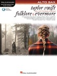 Taylor Swift Selections from Folklore & Evermore w/online audio [alto sax]