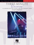 Three Minute Encores [piano solo] Keveren