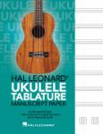 Hal Leonard Ukulele Tablature Manuscript Paper