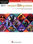 Favorite Disney Songs - Instrumental Play-Along for Recorder