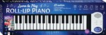 Learn to Play Roll-Up Piano - Roll-Up Piano Kit with piano, book, power cable & online video
