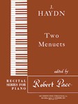 Two Menuets  Recital Series For Piano  Brown