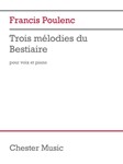 Trois Melodies du Bestiaire
