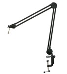 512-BBA Adjustable Microphone Boom Arm for Podcasting, Broadcasting, Streaming, and Recording