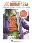 Joe Bonamassa - Signature Sounds, Styles & Techniques - Includes Tabs & Video