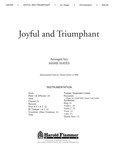 Joyful and Triumphant