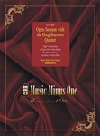 Open Session with the Greg Burrows Quintet w/cd [drums] Music Minus One