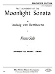 Sonata  Opus  27 #2 1st Movement