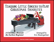 Teaching Little Fingers to Play Christmas Favorites - Book Only - A Christmas Book for the Earliest Beginner piano