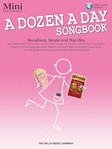 Willis Various Carolyn Miller  Dozen a Day Songbook Mini - Piano Book / CD
