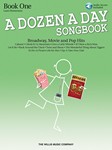 Willis Various Miller  Dozen a Day Songbook Book 1 - Piano Book / CD